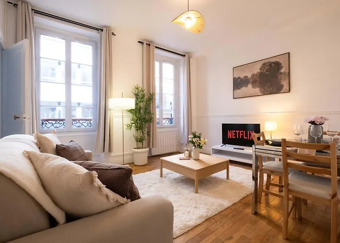 Appartement Bright 1br Opera & Grands Boulevards